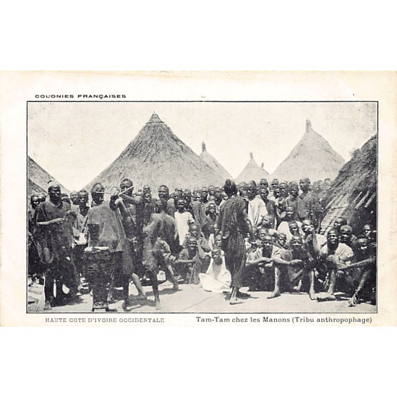 Rare collectable postcards of Ivory Coast - Côte d'Ivoire. Vintage Postcards of Ivory Coast - Côte d'Ivoire