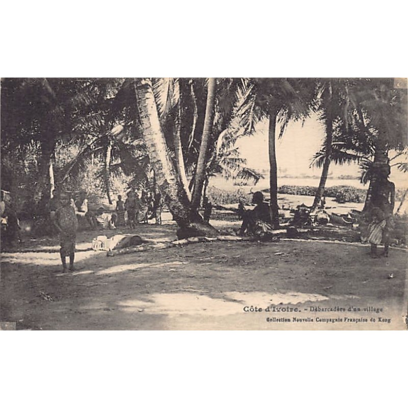Rare collectable postcards of Ivory Coast - Côte d'Ivoire. Vintage Postcards of Ivory Coast - Côte d'Ivoire