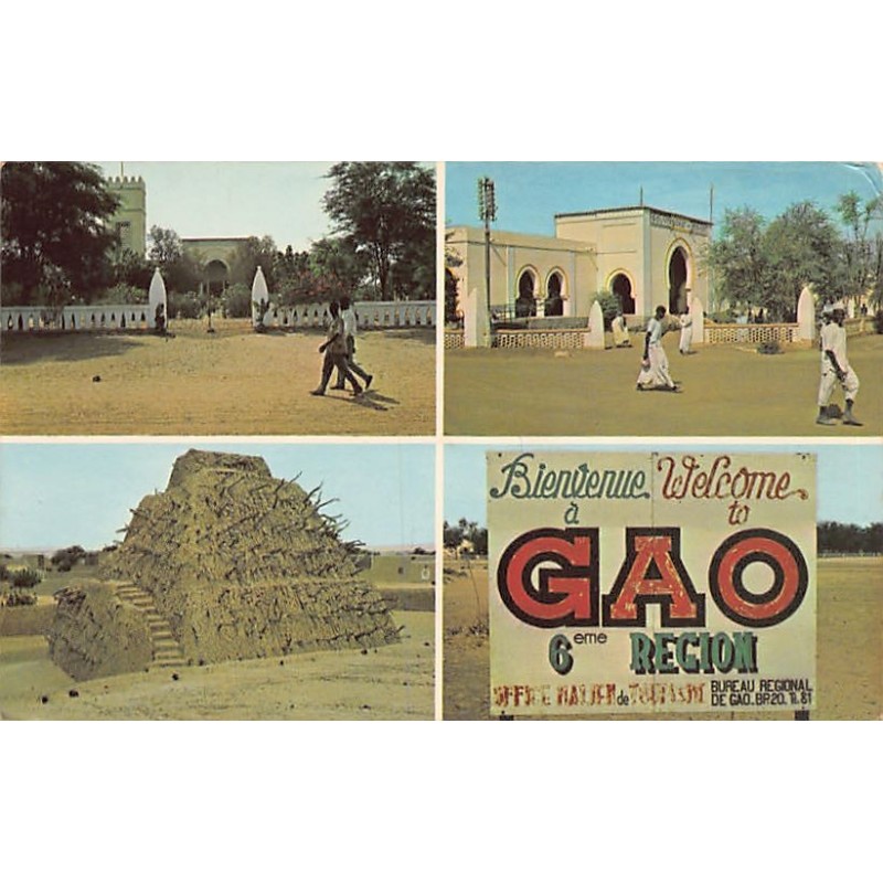 Rare collectable postcards of Mali. Vintage Postcards of Mali