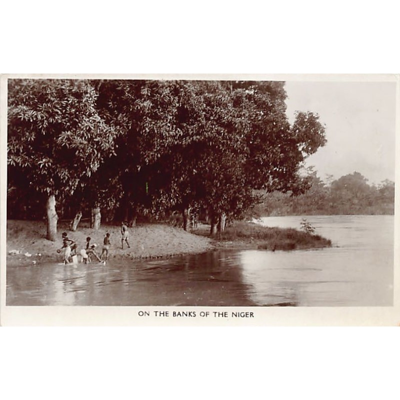 Rare collectable postcards of Nigeria. Vintage Postcards of Nigeria