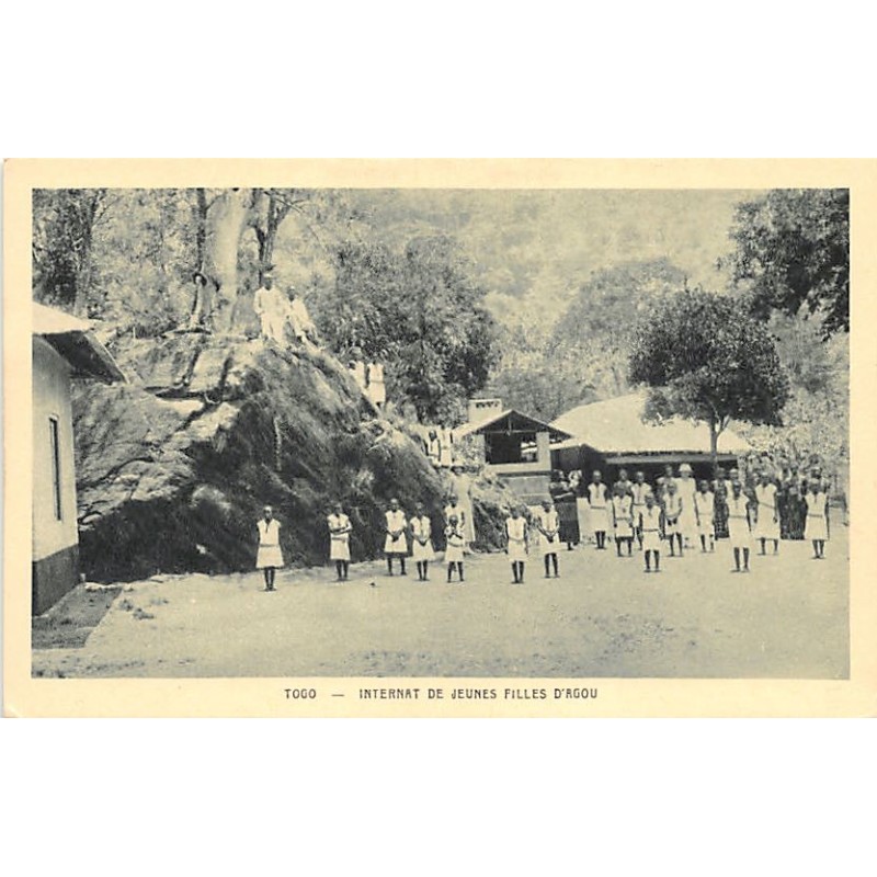 Rare collectable postcards of Togo. Vintage Postcards of Togo