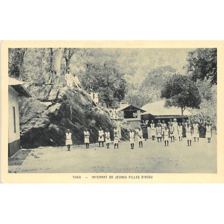 Rare collectable postcards of Togo. Vintage Postcards of Togo