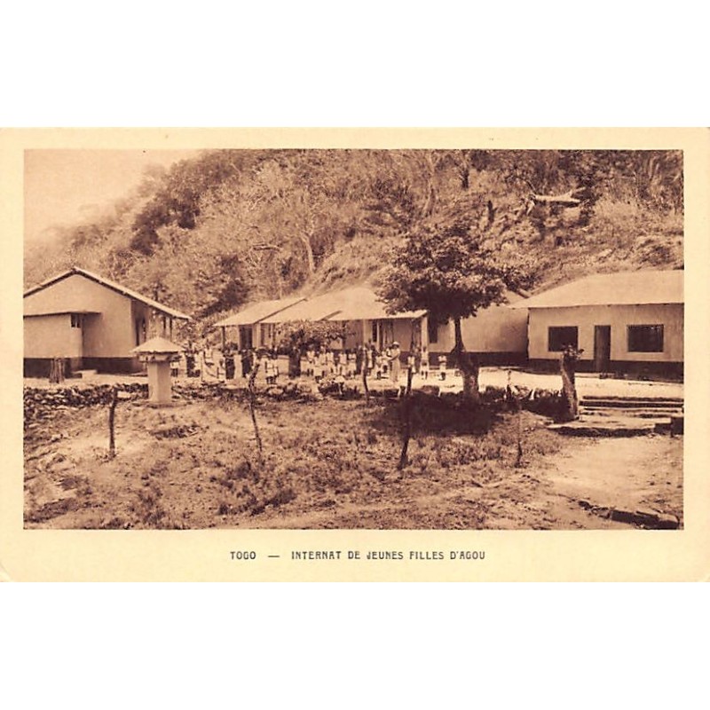 Rare collectable postcards of Togo. Vintage Postcards of Togo