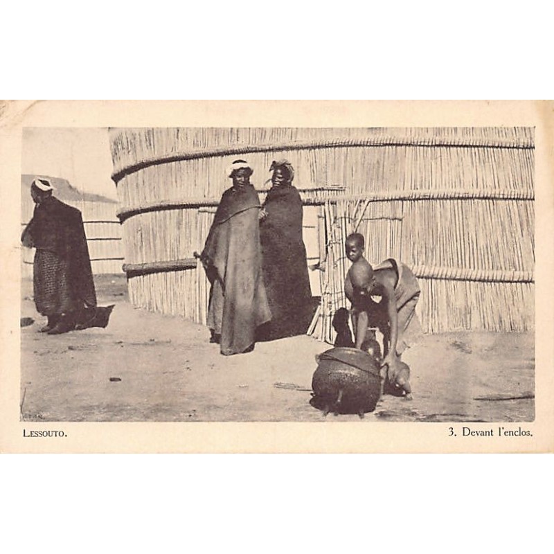 Rare collectable postcards of Lesotho. Vintage Postcards of Lesotho