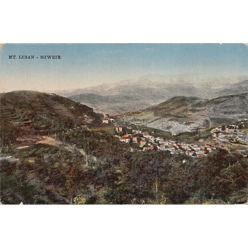 Rare collectable postcards of Lebanon. Vintage Postcards of Lebanon