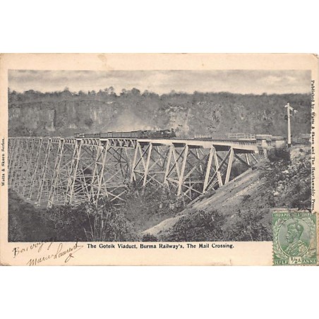 Rare collectable postcards of Myanmar (Burma). Vintage Postcards of Myanmar (Burma)