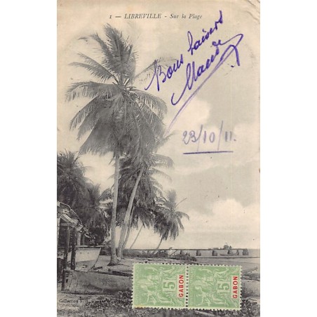 Rare collectable postcards of GABON. Vintage Postcards of GABON