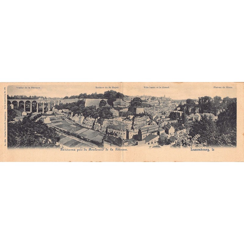Rare collectable postcards of Luxembourg. Vintage Postcards of Luxembourg