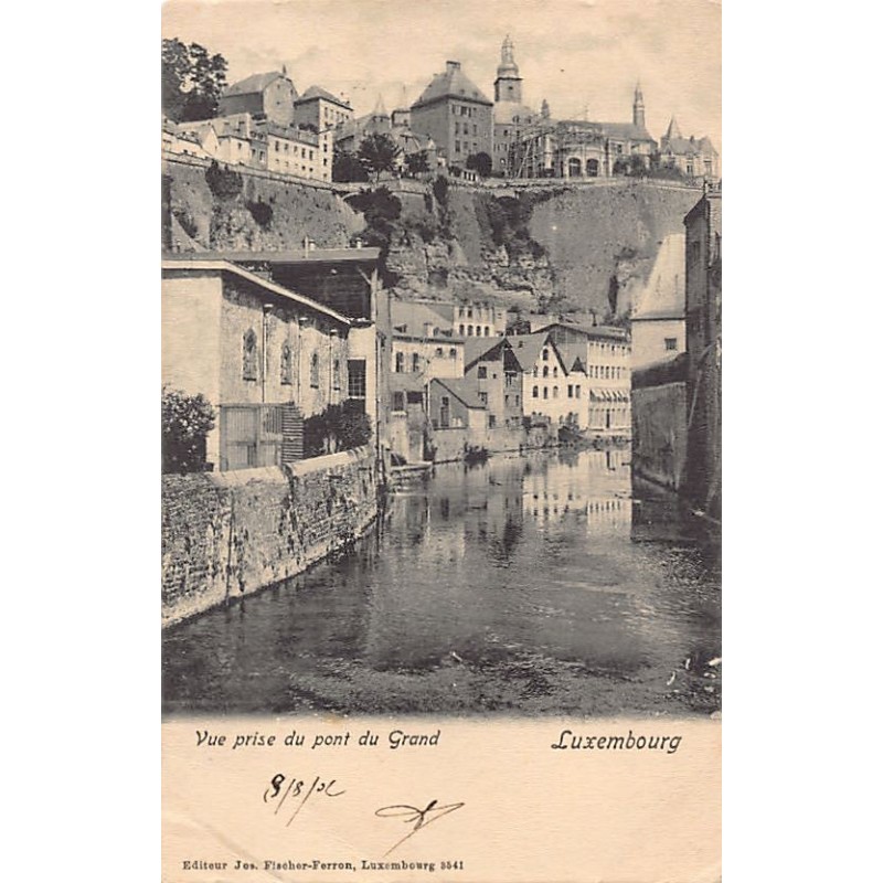 Rare collectable postcards of Luxembourg. Vintage Postcards of Luxembourg