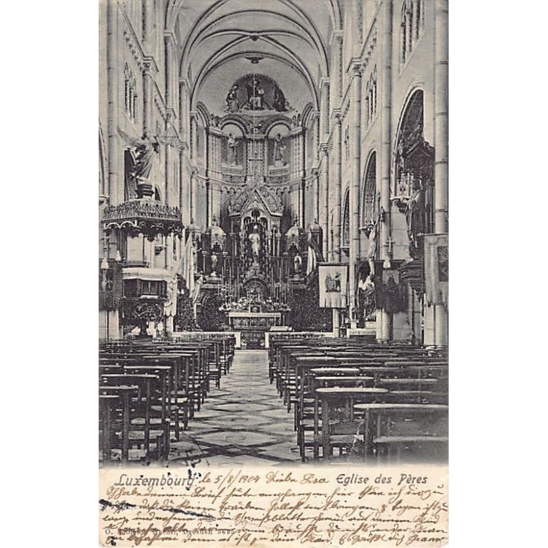 Rare collectable postcards of Luxembourg. Vintage Postcards of Luxembourg