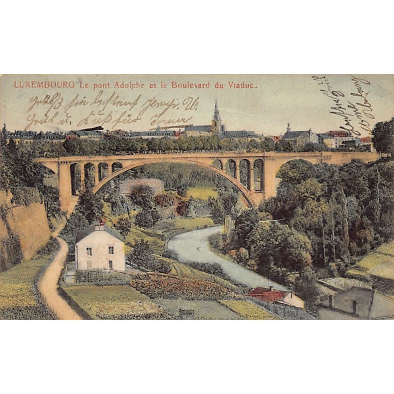 Rare collectable postcards of Luxembourg. Vintage Postcards of Luxembourg