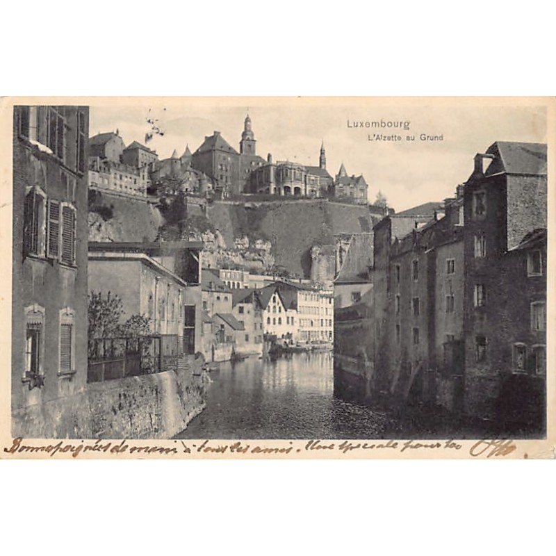 Rare collectable postcards of Luxembourg. Vintage Postcards of Luxembourg