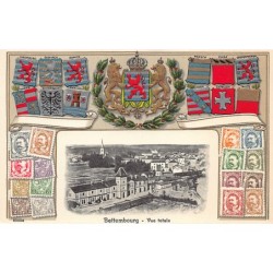 Rare collectable postcards of Luxembourg. Vintage Postcards of Luxembourg