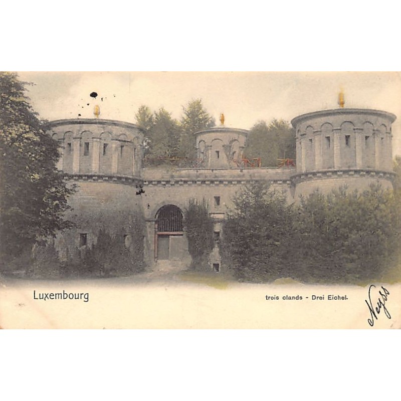 Rare collectable postcards of Luxembourg. Vintage Postcards of Luxembourg