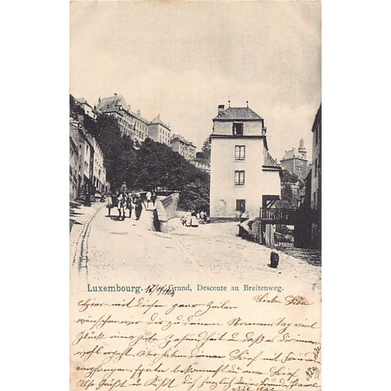 Rare collectable postcards of Luxembourg. Vintage Postcards of Luxembourg