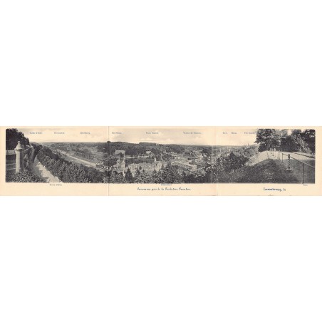 Rare collectable postcards of Luxembourg. Vintage Postcards of Luxembourg