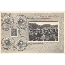 Rare collectable postcards of Luxembourg. Vintage Postcards of Luxembourg