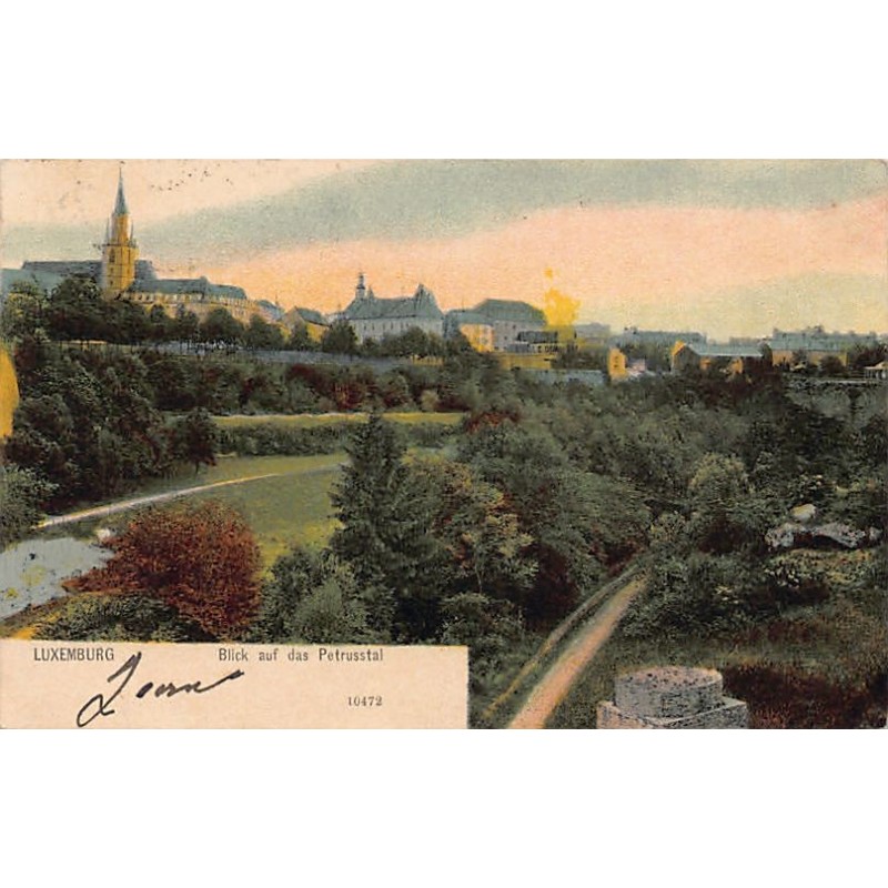 Rare collectable postcards of Luxembourg. Vintage Postcards of Luxembourg