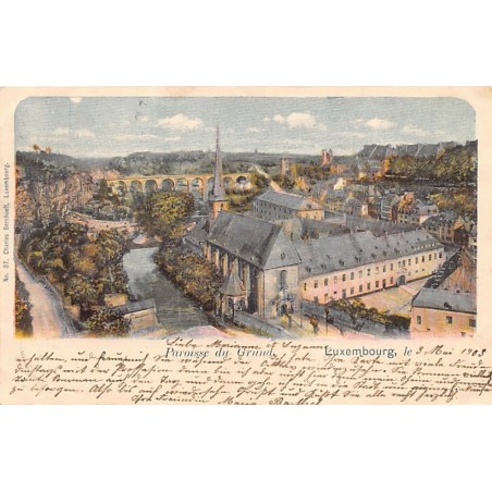 Rare collectable postcards of Luxembourg. Vintage Postcards of Luxembourg