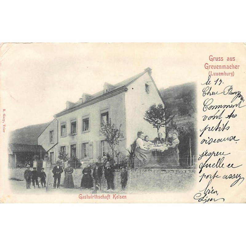 Rare collectable postcards of Luxembourg. Vintage Postcards of Luxembourg