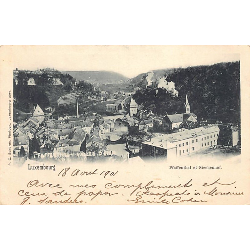 Rare collectable postcards of Luxembourg. Vintage Postcards of Luxembourg