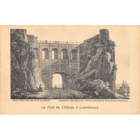 Rare collectable postcards of Luxembourg. Vintage Postcards of Luxembourg
