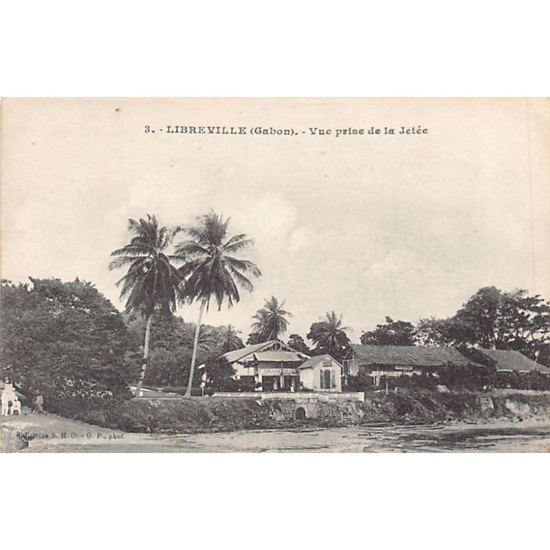 Rare collectable postcards of GABON. Vintage Postcards of GABON