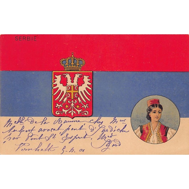 Rare collectable postcards of Serbia. Vintage Postcards of Serbia