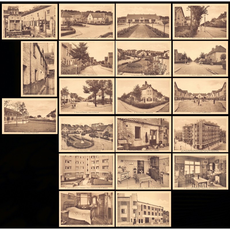 Rare collectable postcards of Belgium. Vintage Postcards of Belgium