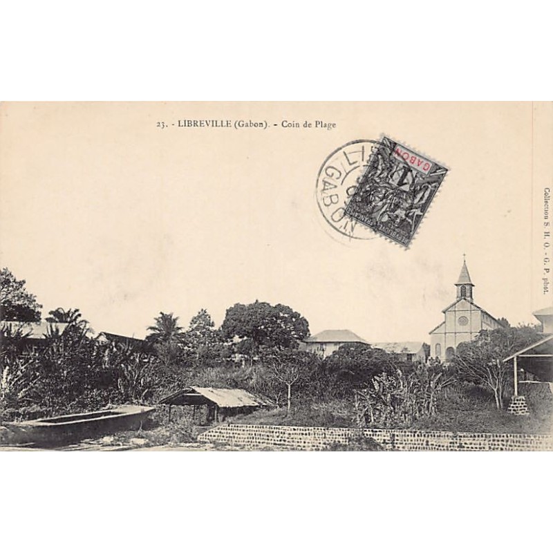 Rare collectable postcards of GABON. Vintage Postcards of GABON