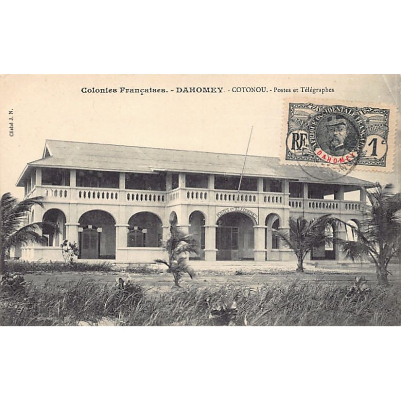 Rare collectable postcards of Benin (Dahomey). Vintage Postcards of Benin (Dahomey)