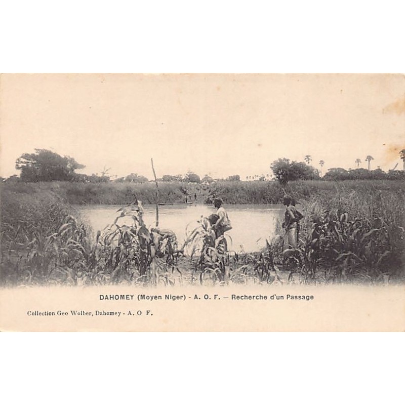 Rare collectable postcards of Benin (Dahomey). Vintage Postcards of Benin (Dahomey)