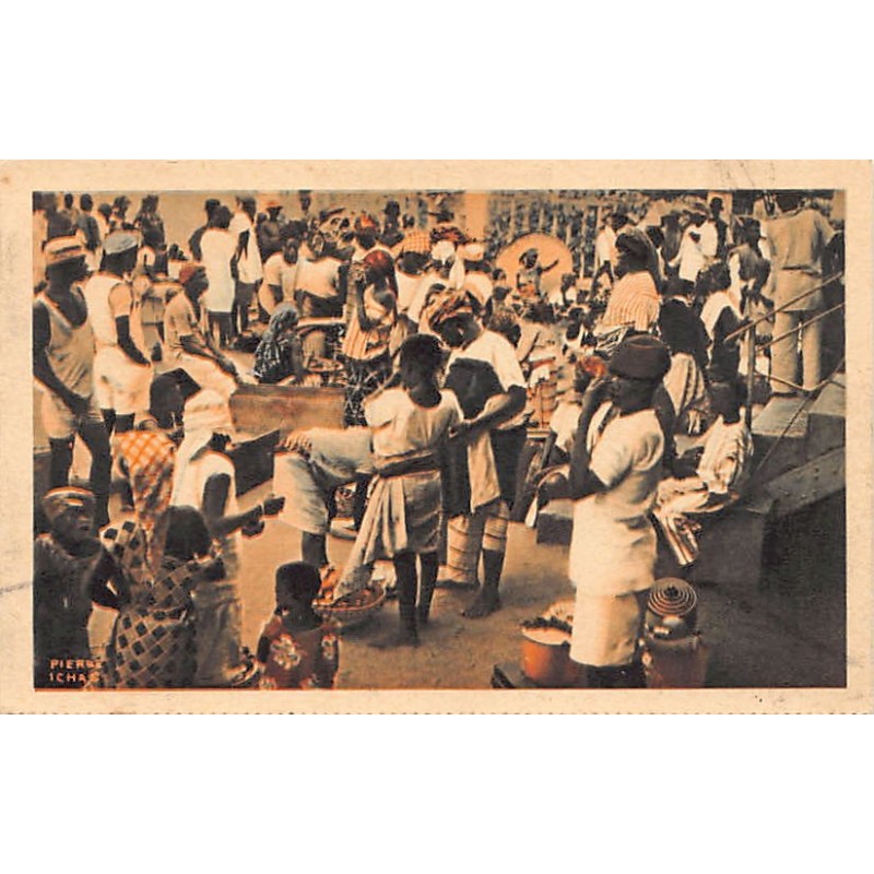 Rare collectable postcards of Benin (Dahomey). Vintage Postcards of Benin (Dahomey)
