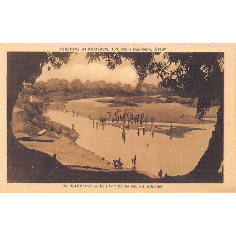 Rare collectable postcards of Benin (Dahomey). Vintage Postcards of Benin (Dahomey)