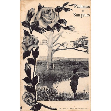 Rare collectable postcards of Martinique. Vintage Postcards of Martinique