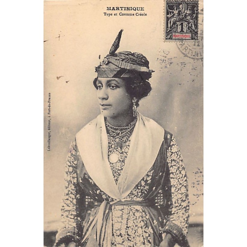 Rare collectable postcards of Martinique. Vintage Postcards of Martinique