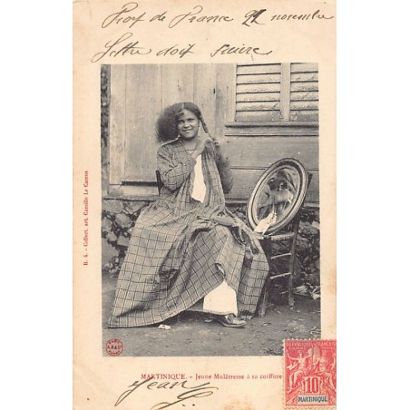 Rare collectable postcards of Martinique. Vintage Postcards of Martinique