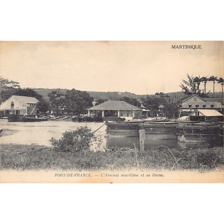 Rare collectable postcards of Martinique. Vintage Postcards of Martinique