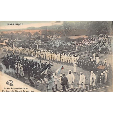 Rare collectable postcards of Martinique. Vintage Postcards of Martinique