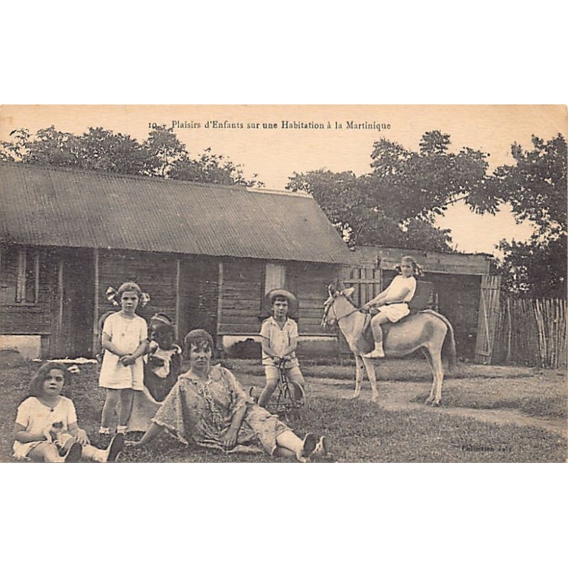 Rare collectable postcards of Martinique. Vintage Postcards of Martinique