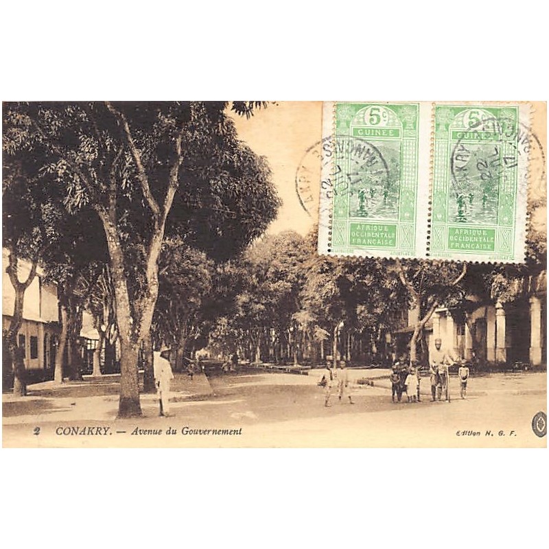 Rare collectable postcards of Guinea (Conakry). Vintage Postcards of Guinea (Conakry)