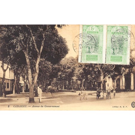 Rare collectable postcards of Guinea (Conakry). Vintage Postcards of Guinea (Conakry)