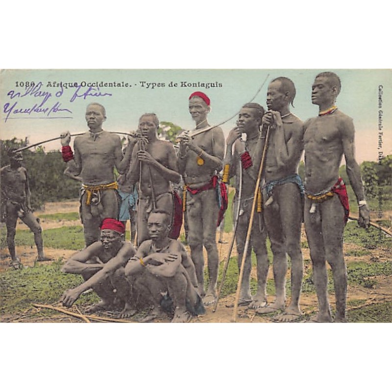 Rare collectable postcards of Guinea (Conakry). Vintage Postcards of Guinea (Conakry)