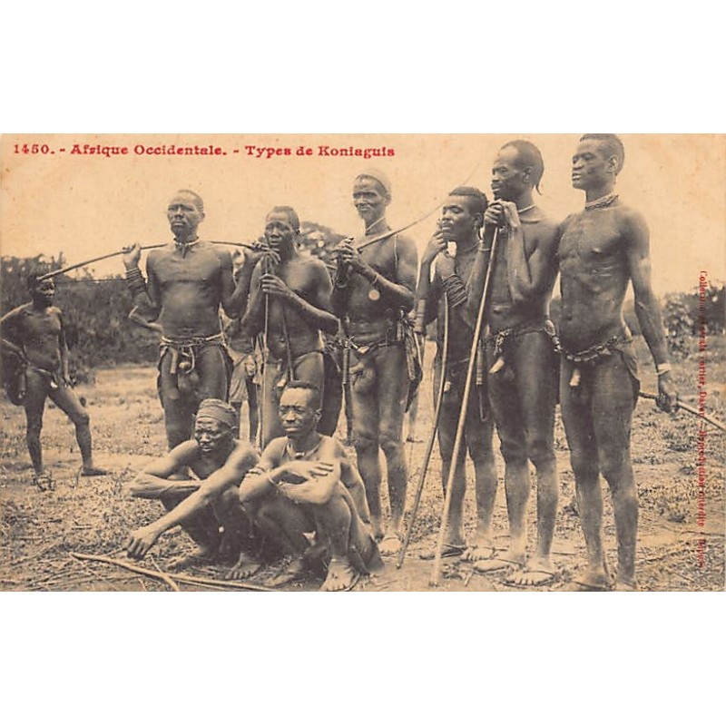 Rare collectable postcards of Guinea (Conakry). Vintage Postcards of Guinea (Conakry)