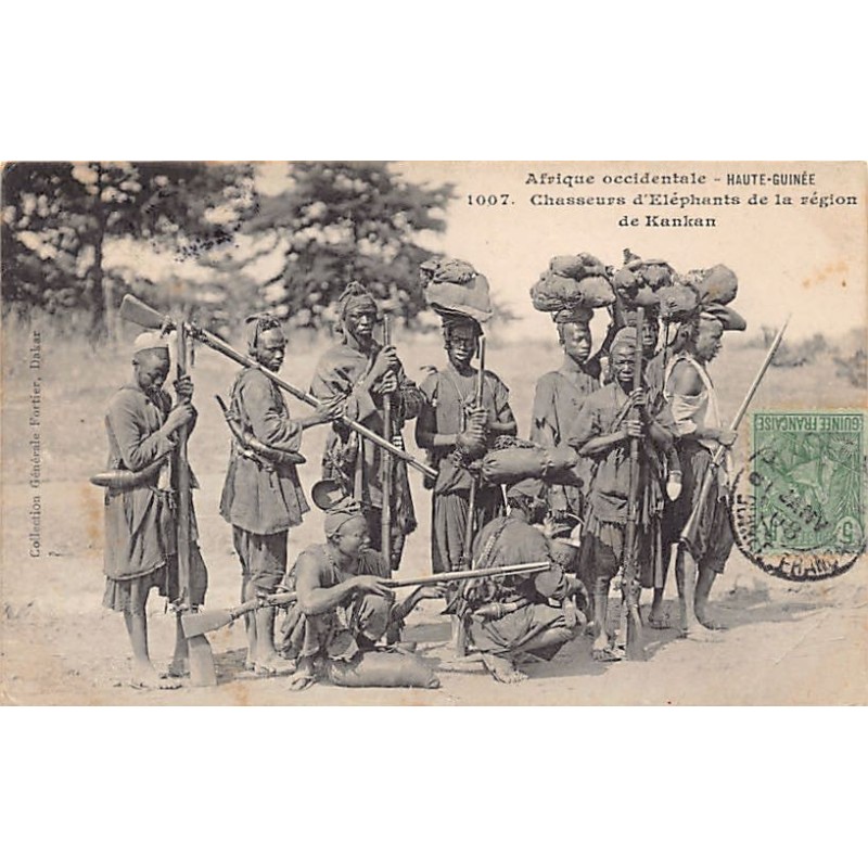 Rare collectable postcards of Guinea (Conakry). Vintage Postcards of Guinea (Conakry)