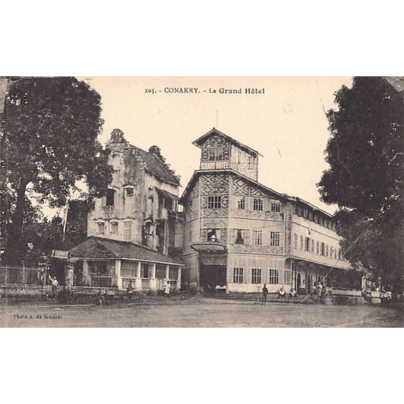 Rare collectable postcards of Guinea (Conakry). Vintage Postcards of Guinea (Conakry)