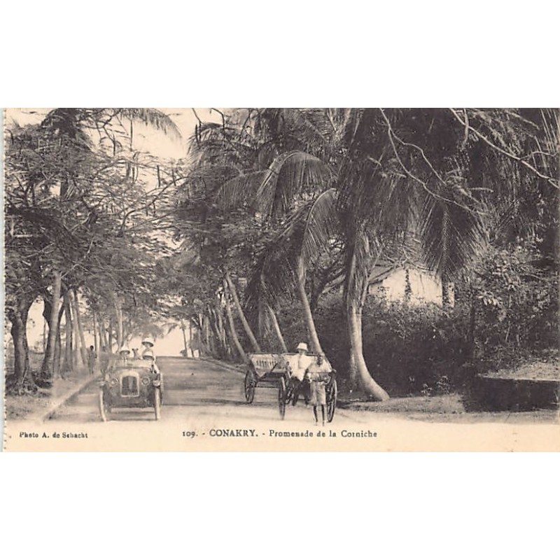 Rare collectable postcards of Guinea (Conakry). Vintage Postcards of Guinea (Conakry)