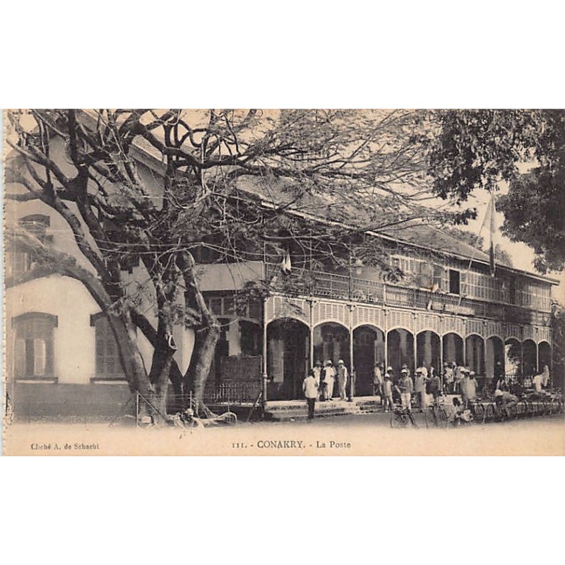 Rare collectable postcards of Guinea (Conakry). Vintage Postcards of Guinea (Conakry)