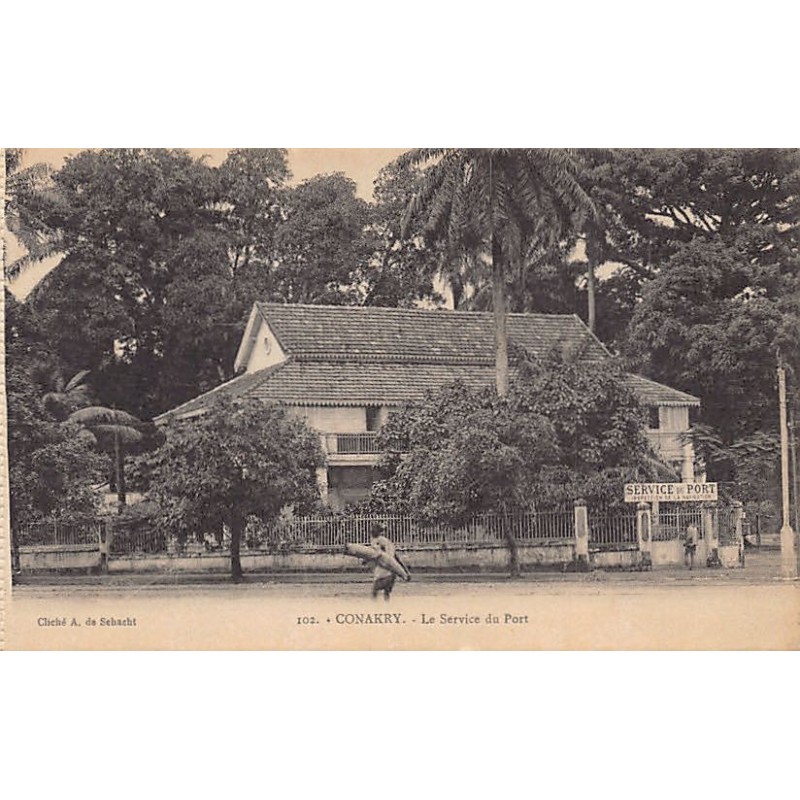 Rare collectable postcards of Guinea (Conakry). Vintage Postcards of Guinea (Conakry)