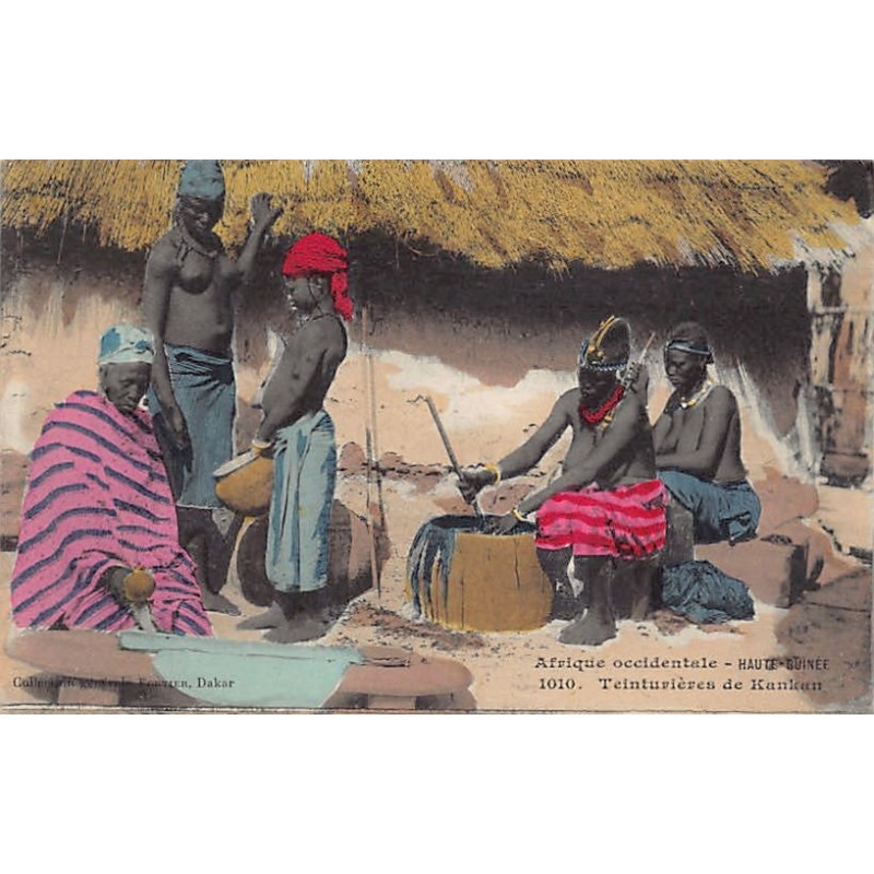Rare collectable postcards of Guinea (Conakry). Vintage Postcards of Guinea (Conakry)